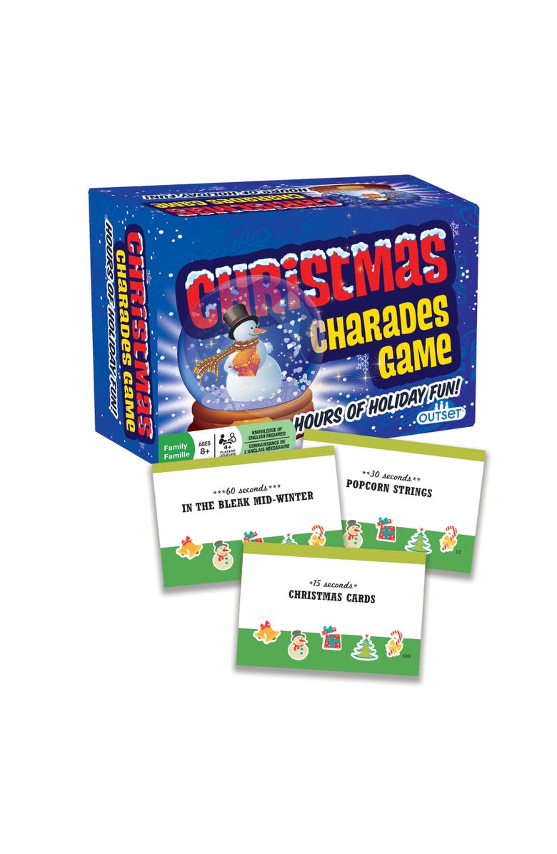 Outset Media Christmas Charades Game Holiday Family
Childrens Game, Alternate, color, Multicolored
