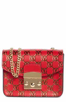 VALENTINO BY MARIO VALENTINO Bijou Monogram Chain Crossbody Bag