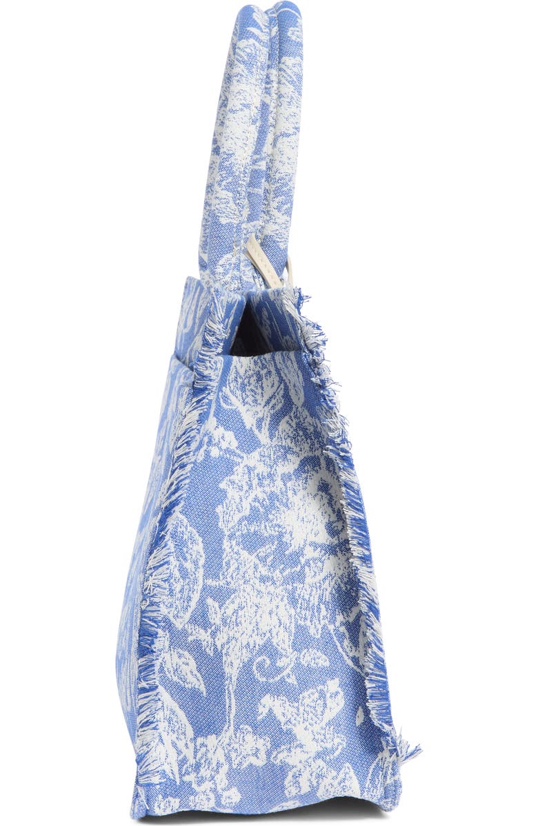 Vince Camuto Zhury Jacquard Tote, Alternate, color, Blue