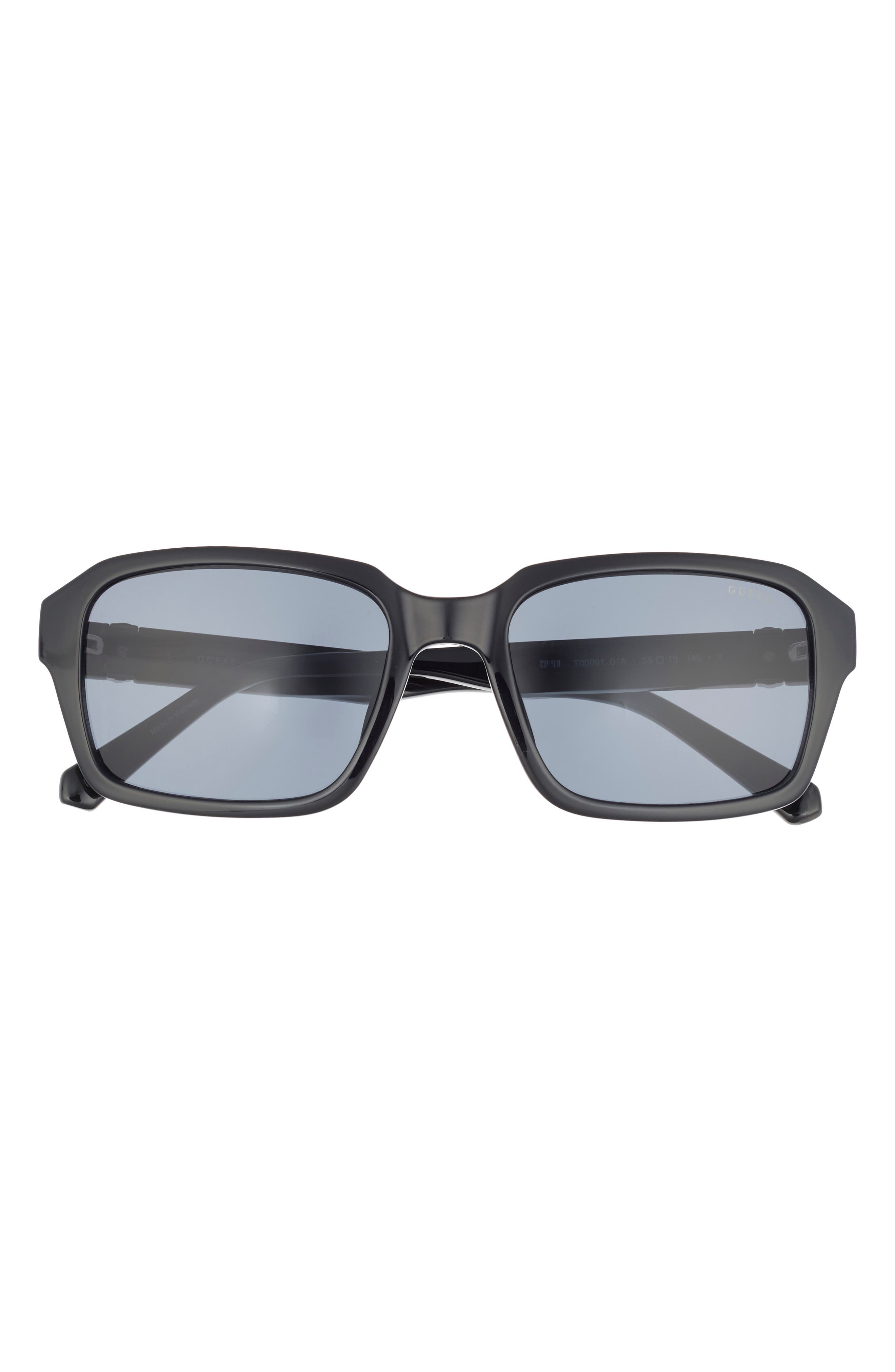 GUESS 55mm Square Sunglasses