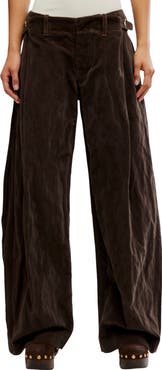 Free People Holding Onto This Velvet Pants