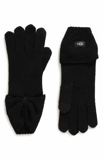 UGG® Bow Knit Gloves