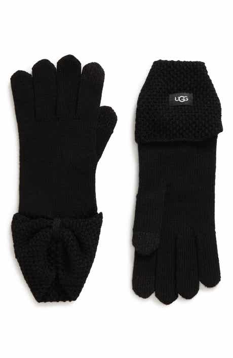 UGG® Bow Knit Gloves