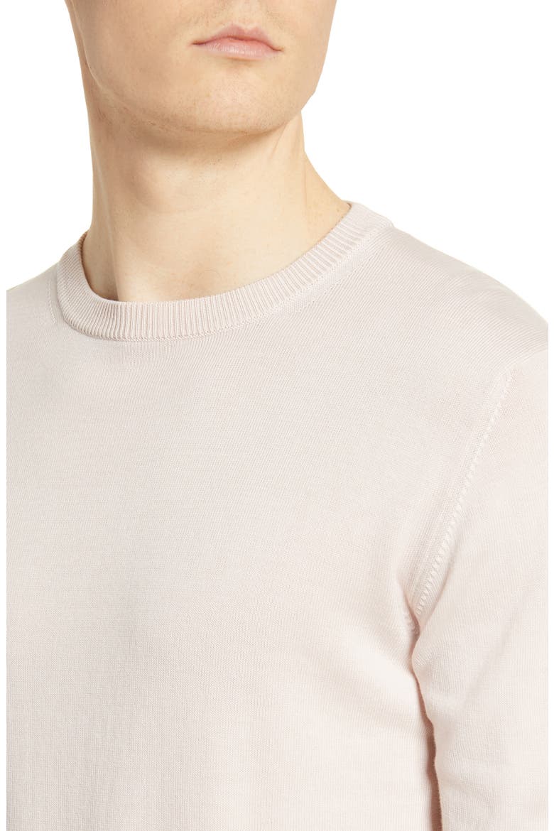 Neils Crewneck Sweater, Alternate, color, ROSEBUD