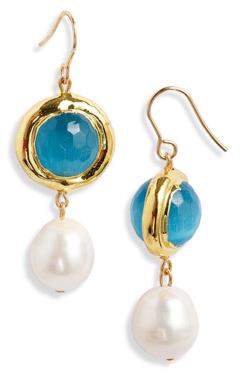 Freshwater Pearl Drop Earrings