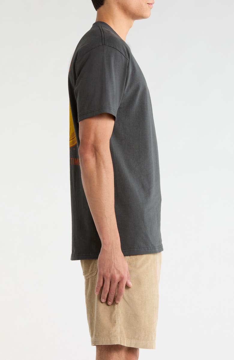 Seager Co Smokey Graphic Print Cotton T-Shirt, Alternate, color, Coal