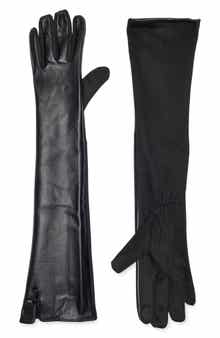 BCBG Faux Leather Gloves