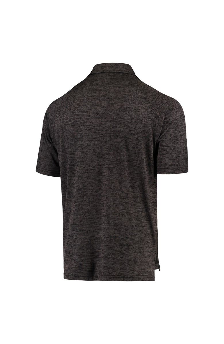 COLOSSEUM Men's Colosseum Heathered Black Colorado State Rams Logo Down Swing Polo, Alternate, color, Heather Black