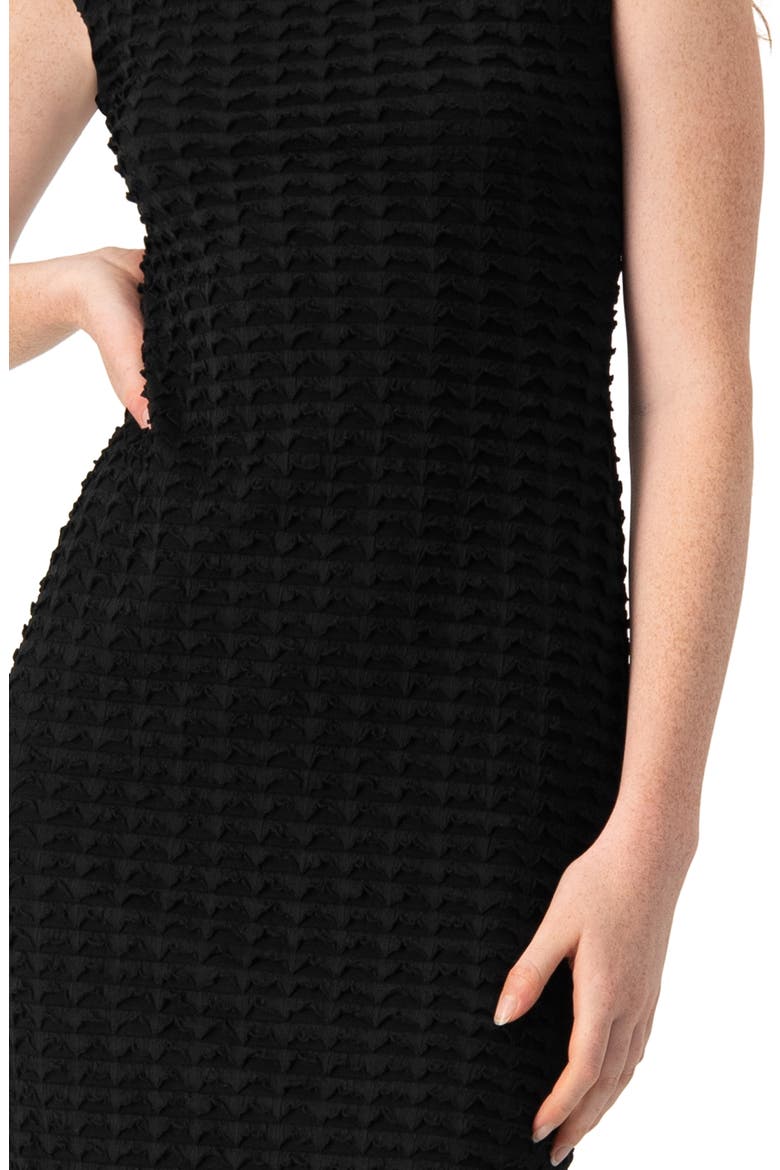 Sleeveless Black Midi Dress, Alternate, color, Black