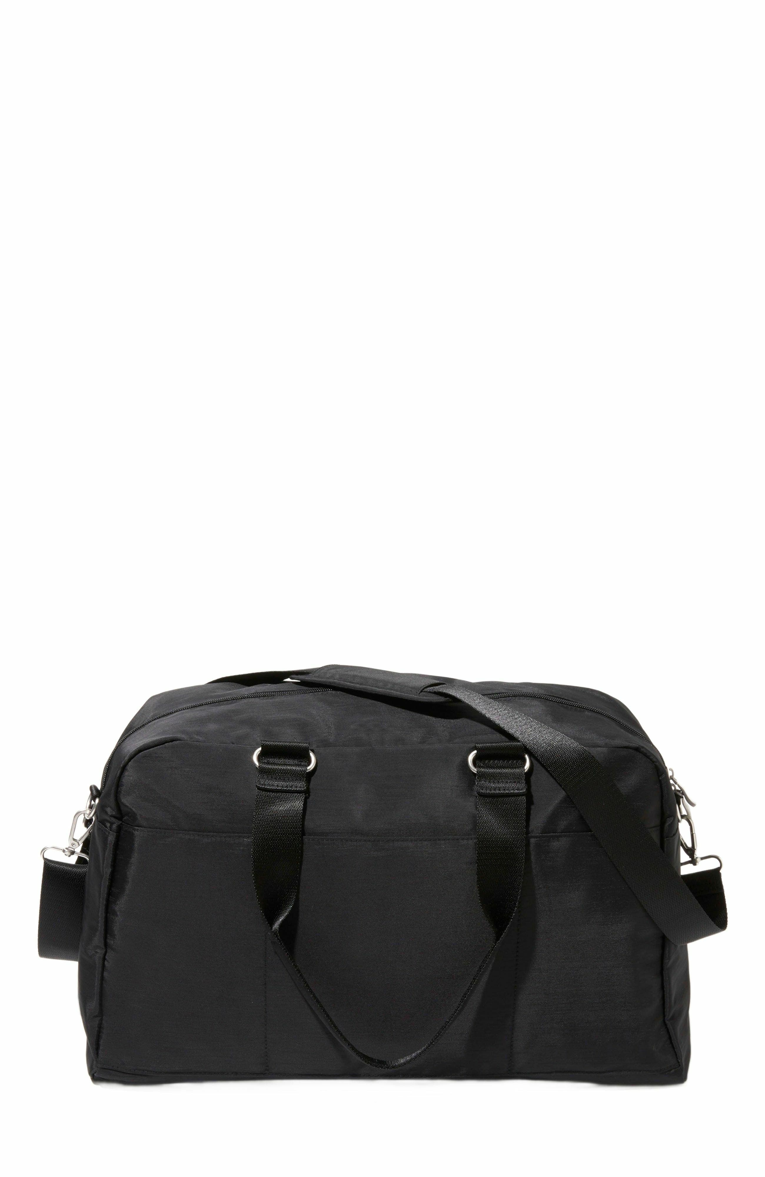 Modern Everywhere Travel Duffel Weekender Bag, Alternate, color, Black
