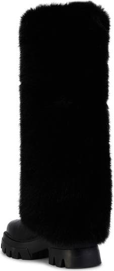 Ahsoka Faux Shearling Lug Sole Boot