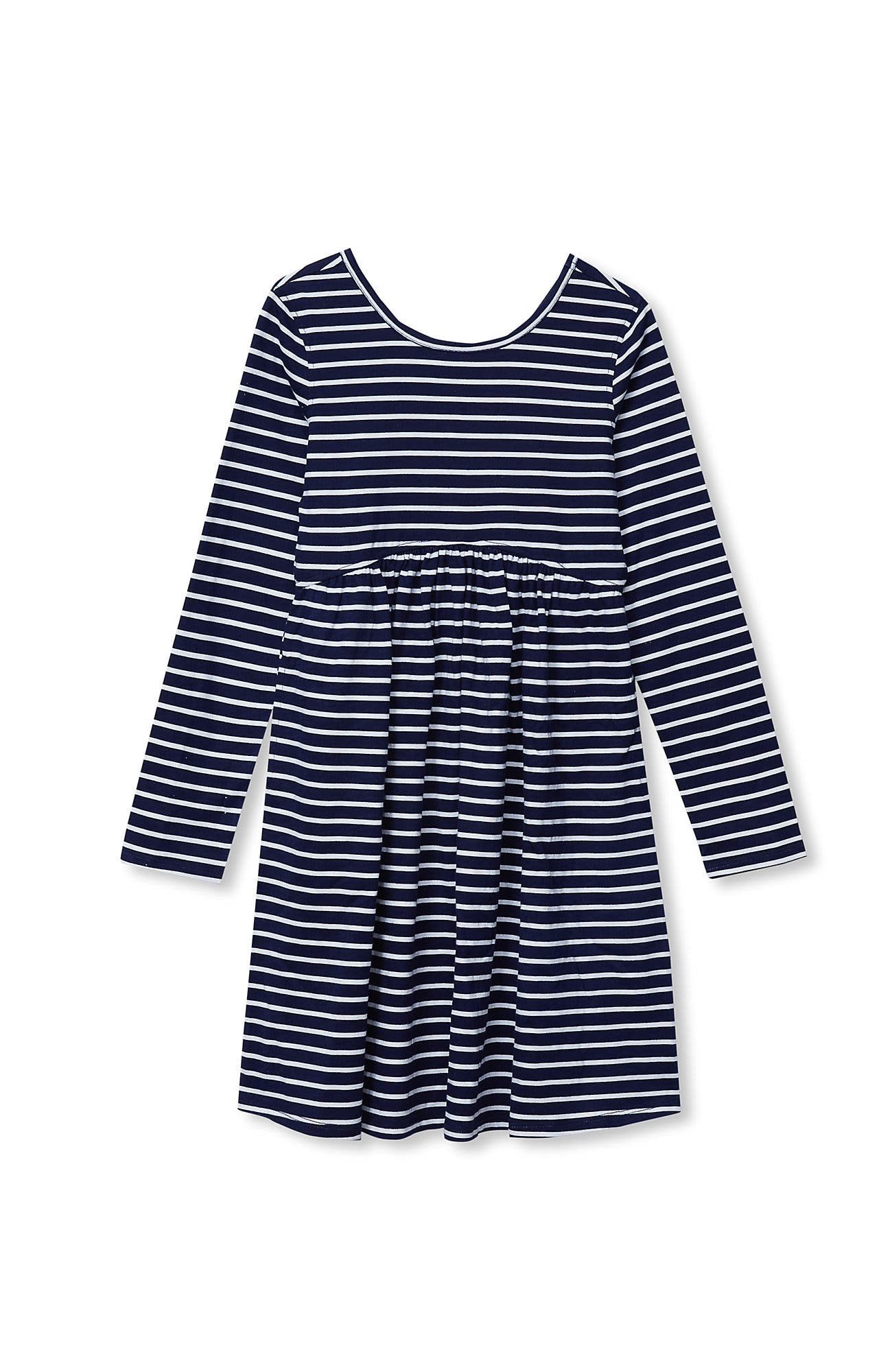 selected Dark Navy Stripe