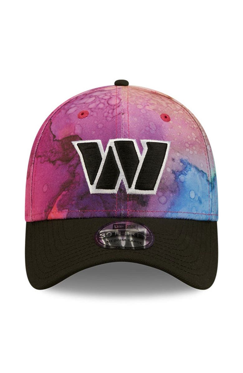 New Era Men's New Era Pink/Black Washington Commanders 2022 NFL Crucial Catch 39THIRTY Flex Hat, Alternate, color, 