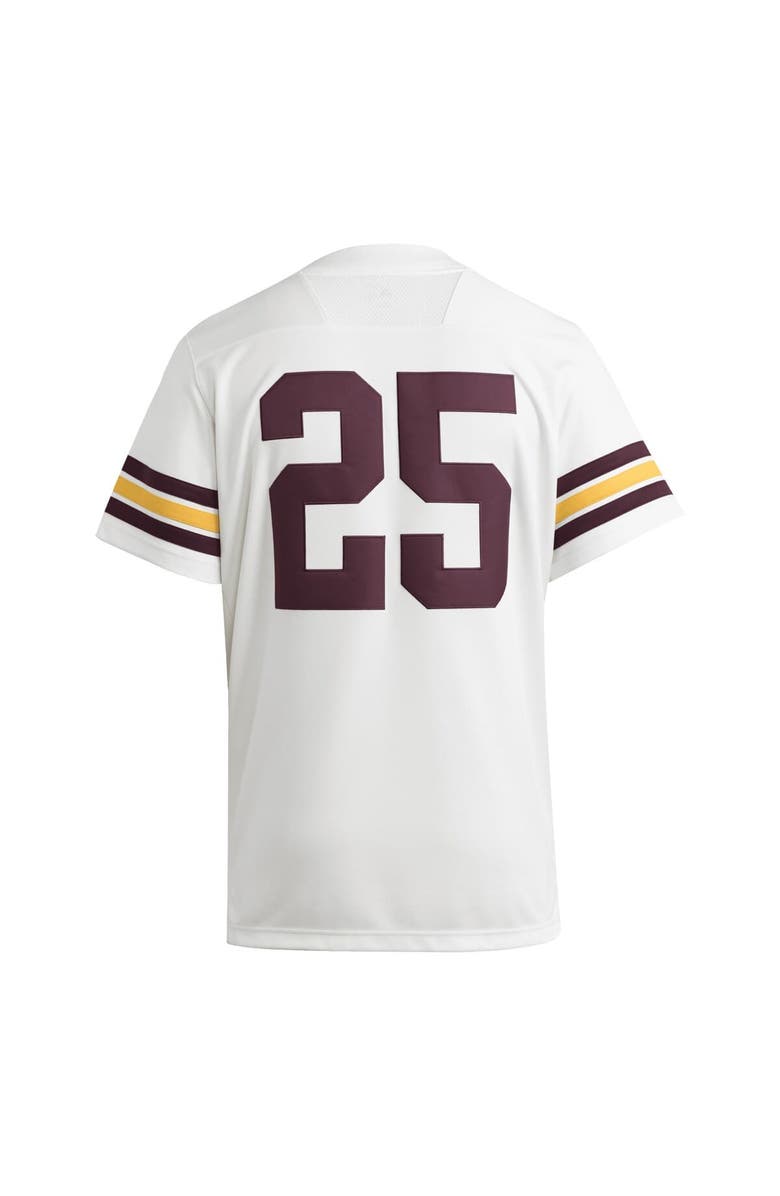 adidas Men's adidas #25 White Arizona State Sun Devils Premier Strategy Jersey, Alternate, color, White