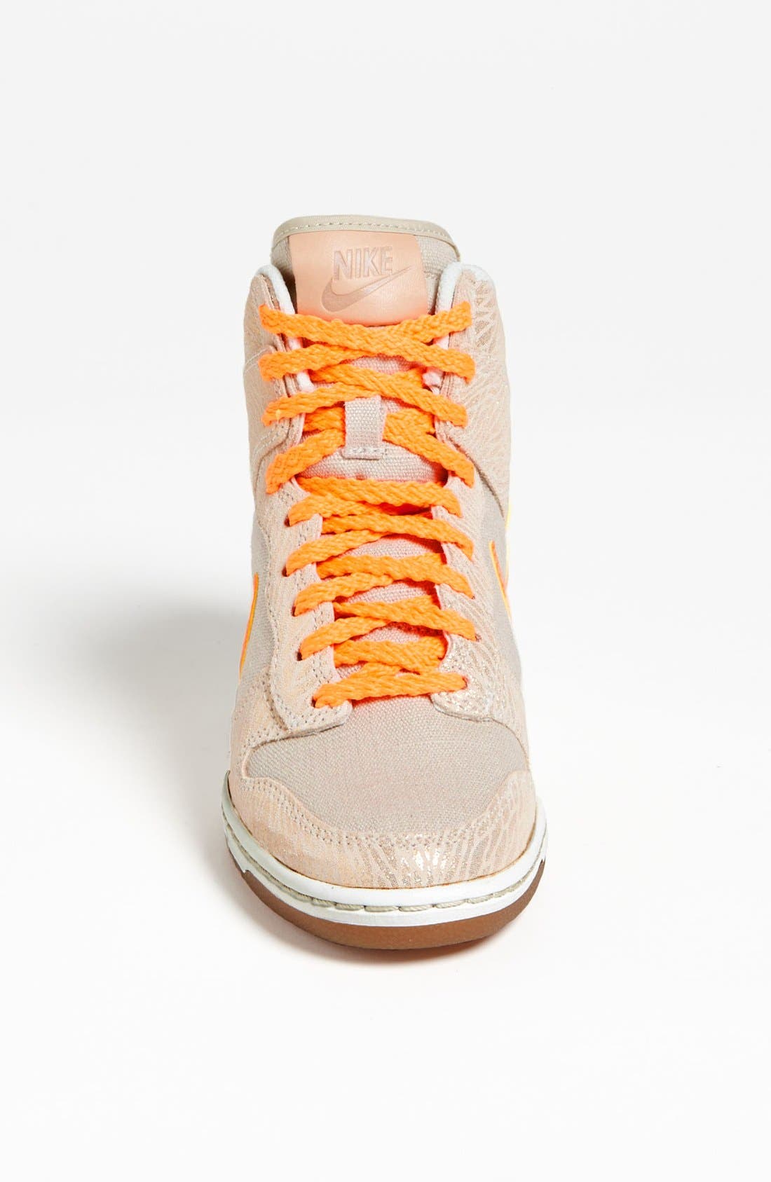 'Dunk Sky Hi' Wedge Sneaker, Alternate, color, BIRCH/ CITRUS