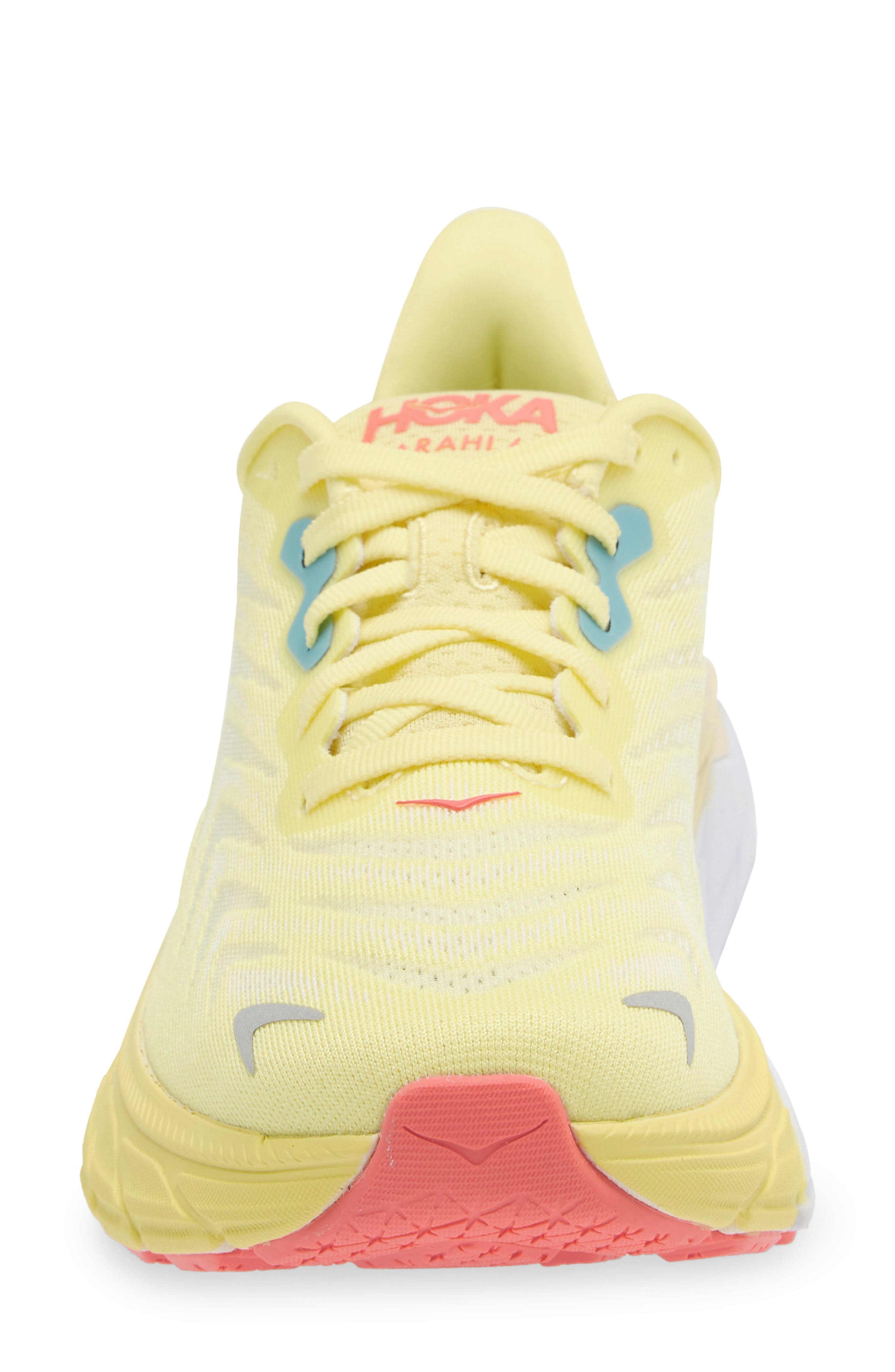 Arahi 6 Running Shoe, Alternate, color, YELLOW PEAR / SWEET CORN
