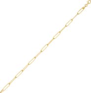 Spero London Sterling Silver Rectangular Large Chain Bracelet