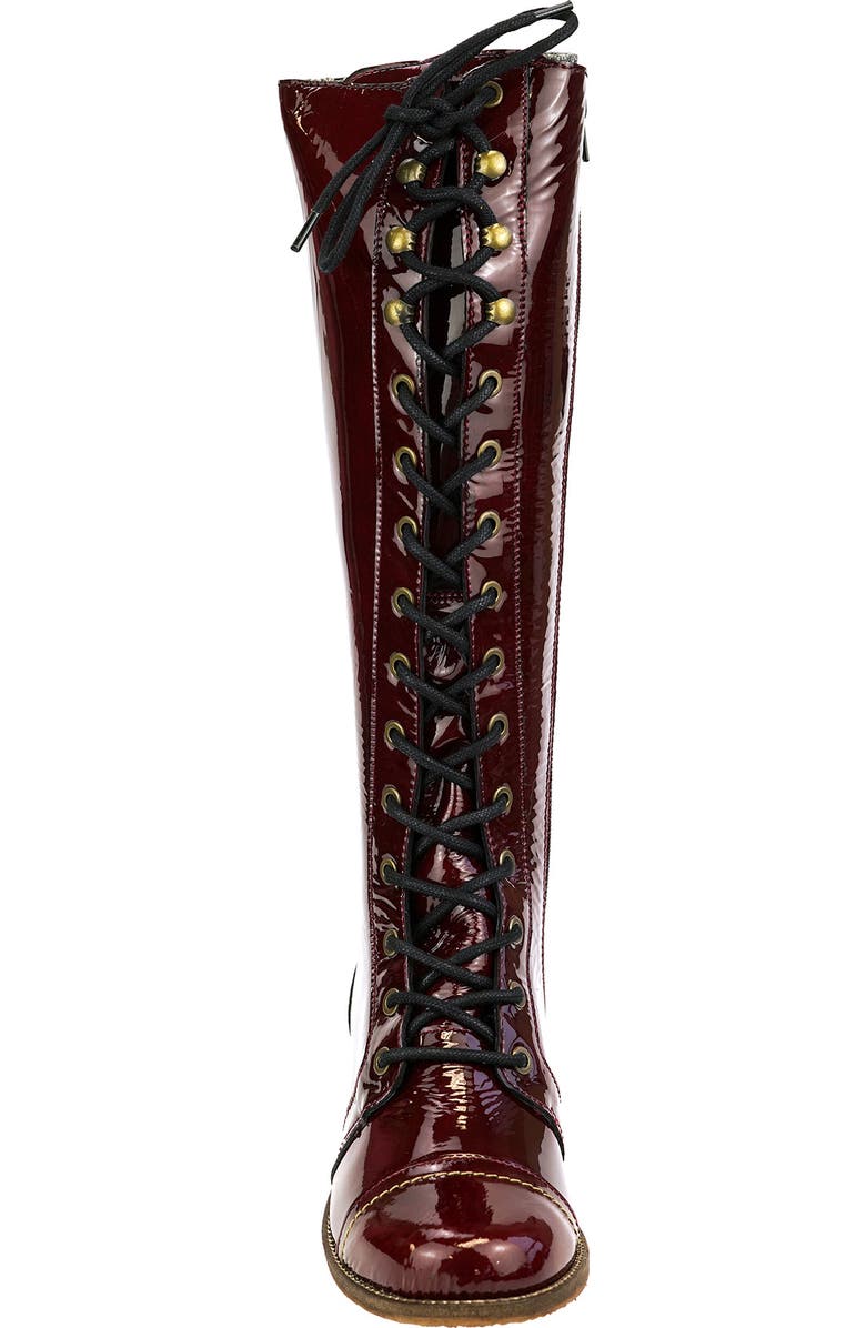 Unity in Diversity Longchamp Lace-Up Boot, Alternate, color,