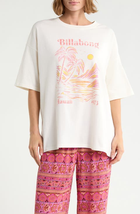 Sunrise Oversized Graphic T-Shirt
