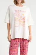 Billabong Sunrise Oversized Graphic T-Shirt