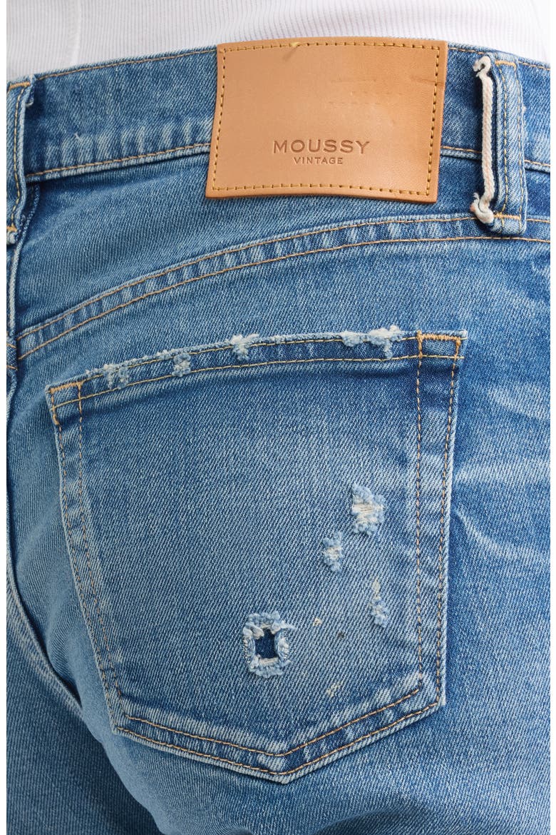 Bridgeville Slim Straight Jeans, Alternate, color, BLUE