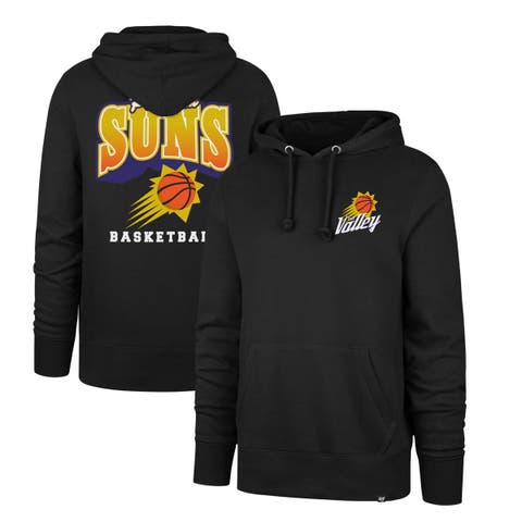 Men's '47 Black Phoenix Suns 2025/26 City Edition Jab Step Headline Hoodie