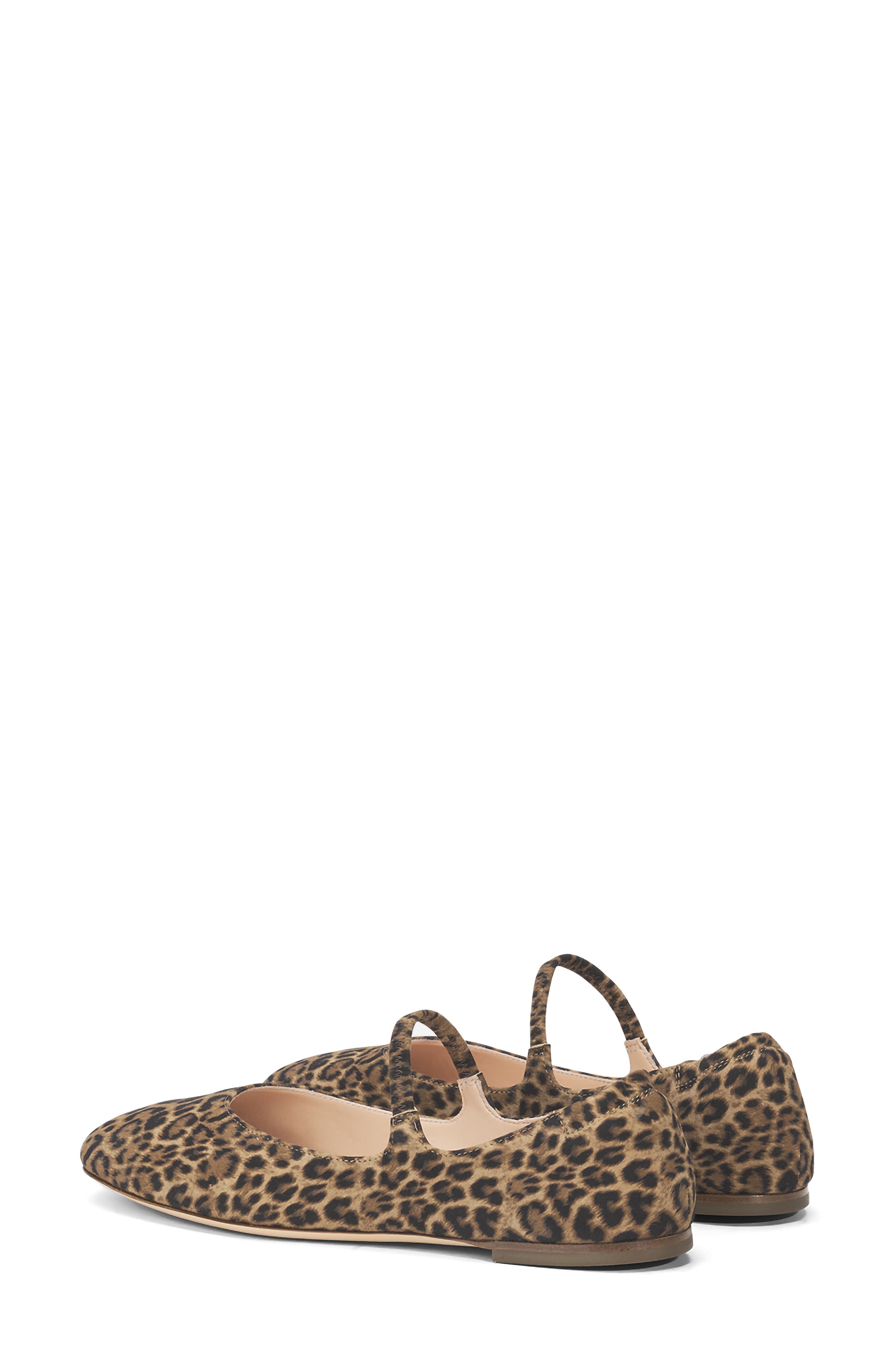 Iris Mary Jane Flat, Alternate, color, SADDLE