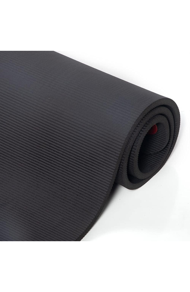Power Systems Premium Hanging Exercise Mat, Thick Foam Yoga Mat, Alternate, color, Black