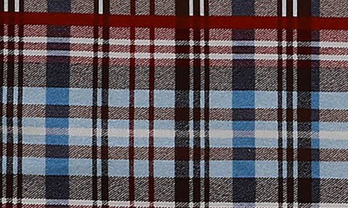 Azores Home Brentwood Plaid Cotton Flannel Sheet Set In Multi