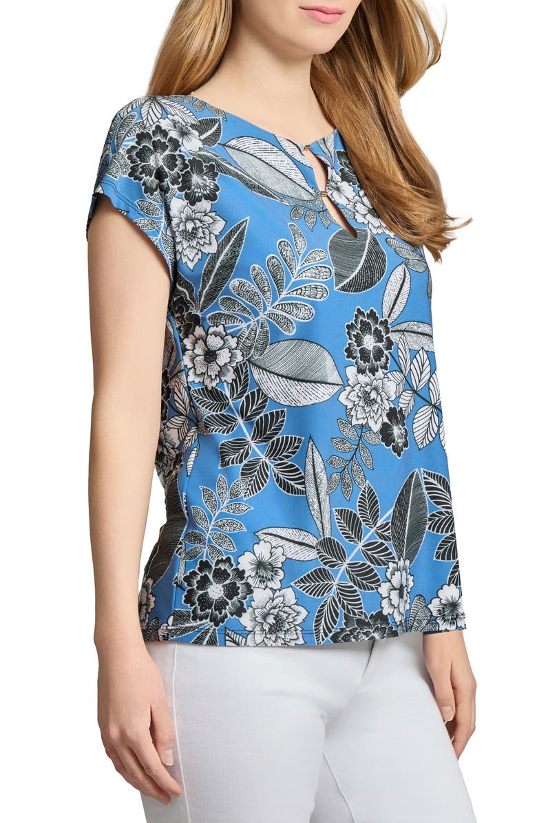 Jones New York Print Cutout Top, Alternate, color,