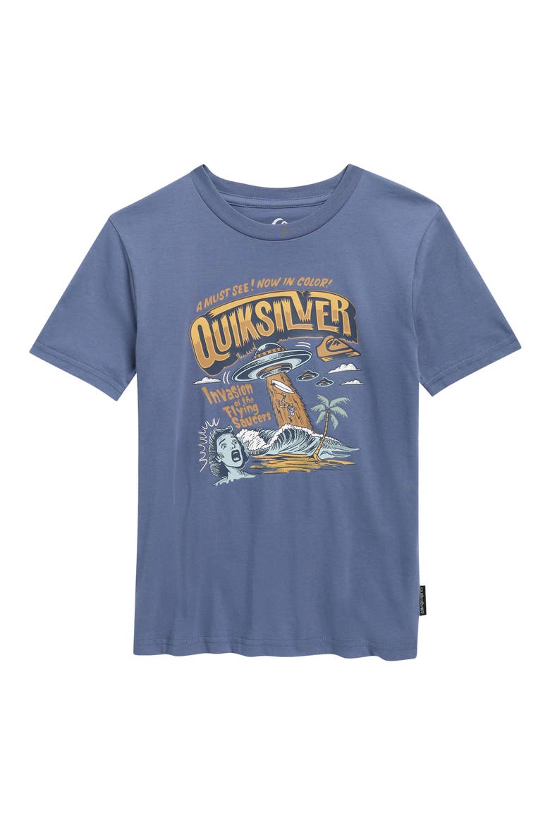 Kids' Invasion Graphic T-Shirt, Main, color, VINTAGE INDIGO