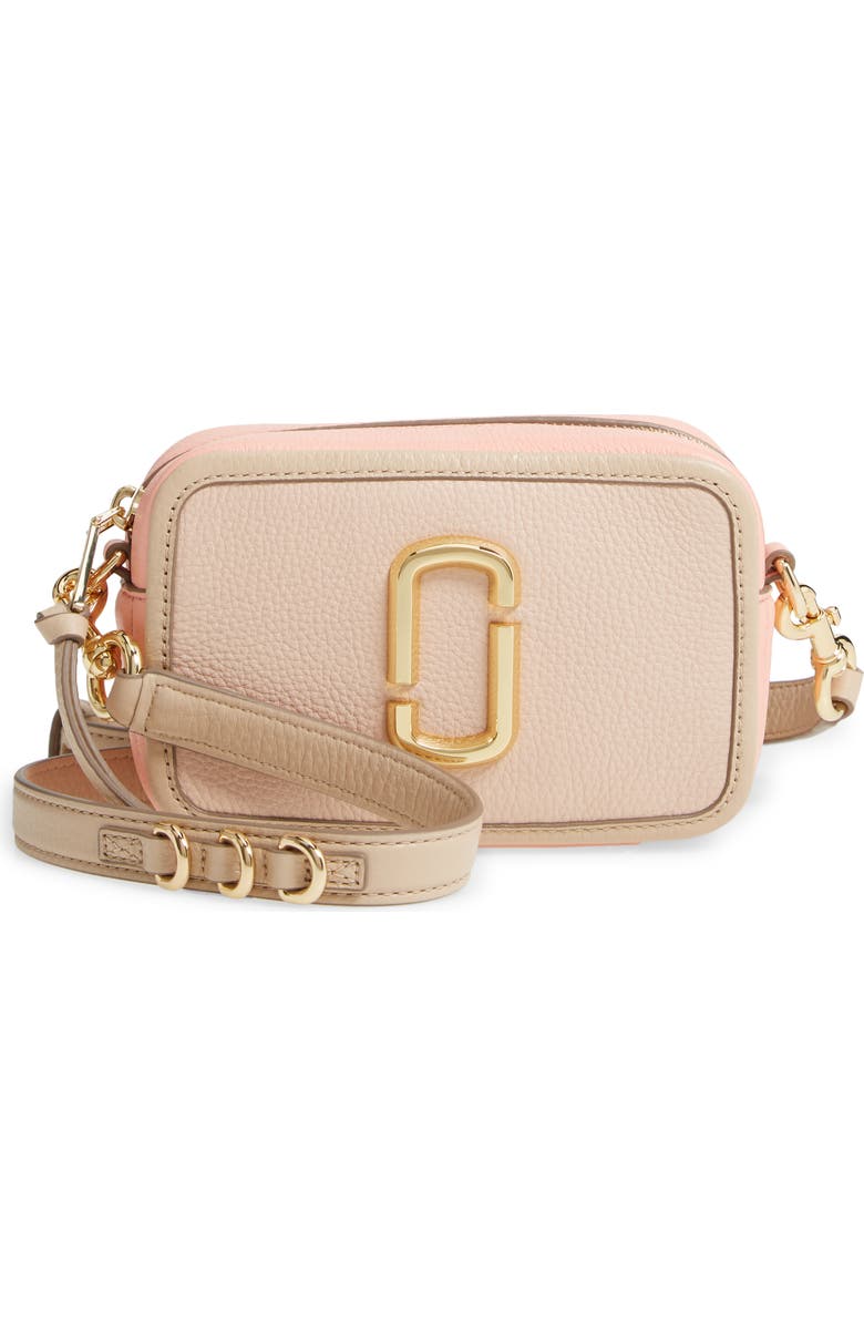 Marc Jacobs The Marc Jacobs The Softshot 17 Leather Bag, Main, color,