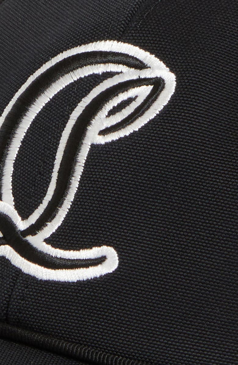 Christian Louboutin Mooncrest Ivy Canvas Adjustable Baseball Cap, Alternate, color, 