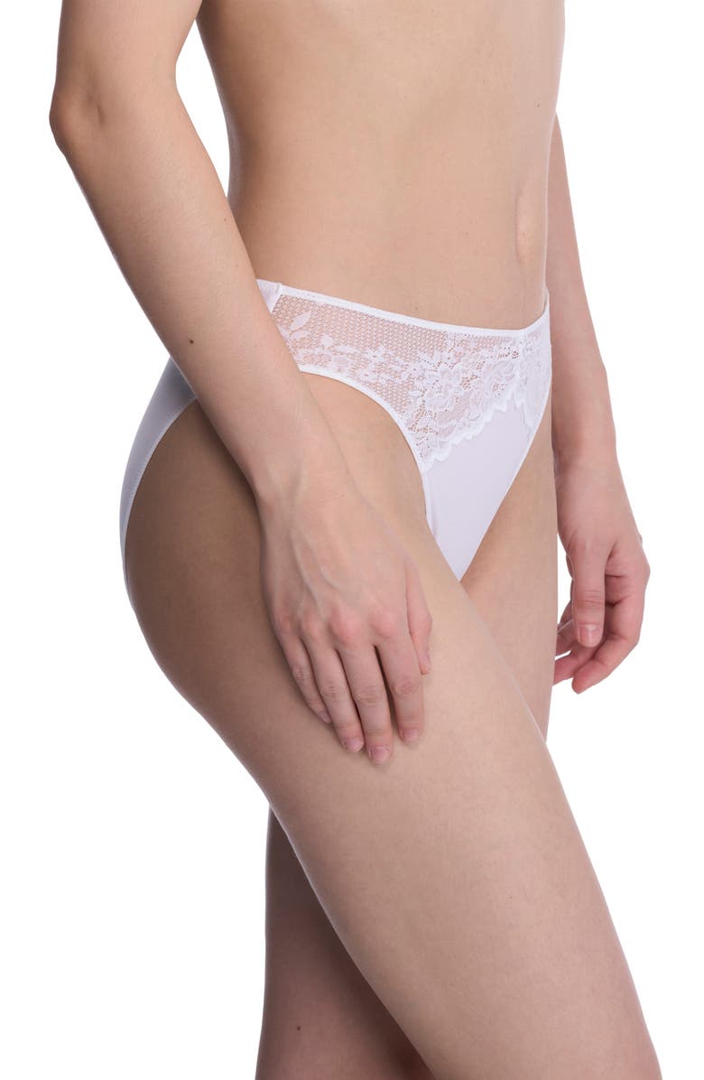 Natori Heavenly Bikini, Alternate, color, White