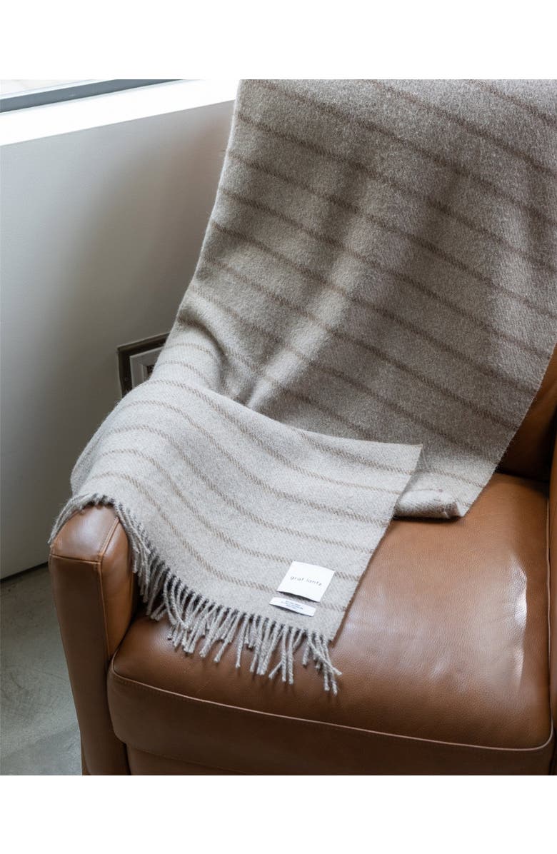 Graf Lantz Haus Alpaca Blanket, Alternate, color, Canyon