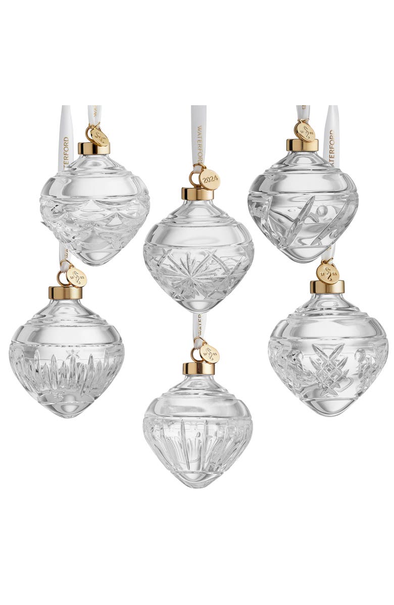 Waterford Winter Wonders Set of 6 Bauble Ornaments, Alternate, color,