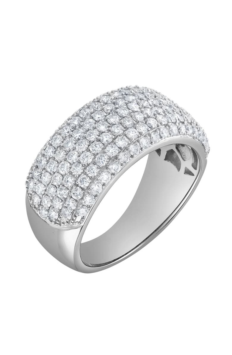 LuvMyJewelry Grandeur 1.50 Ct Natural Diamond 10K Gold Ring, Alternate, color, 10K White Gold