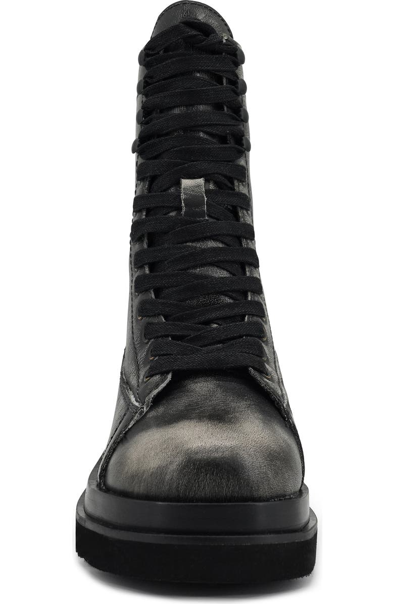 Artisan Crafted By Zigi Eleanor Platform Bootie, Alternate, color, Black Leather