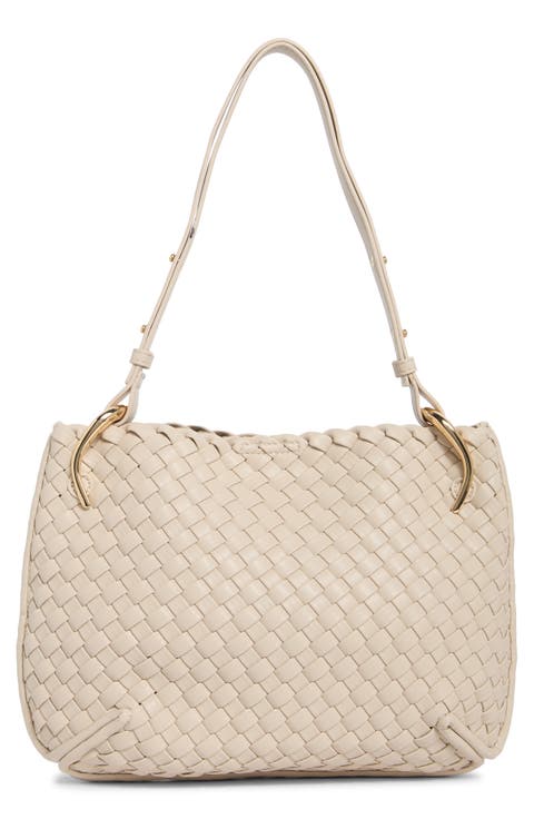 Woven Hobo Shoulder Bag