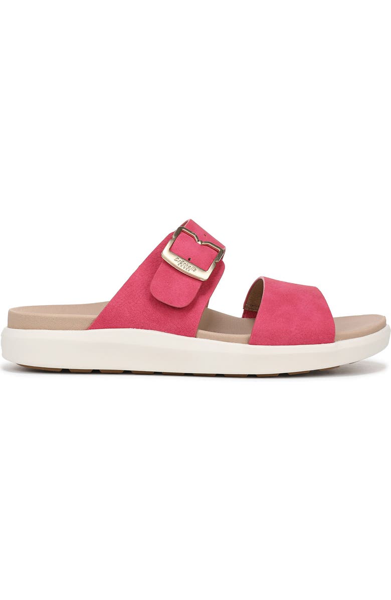 Dr. Scholl's All Time Double Strap Slide Sandal, Alternate, color, Pink Daquiri