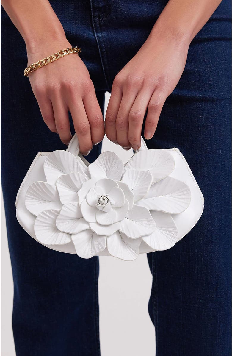 Anne Fontaine Scarlett Mini Bag, Alternate, color, White