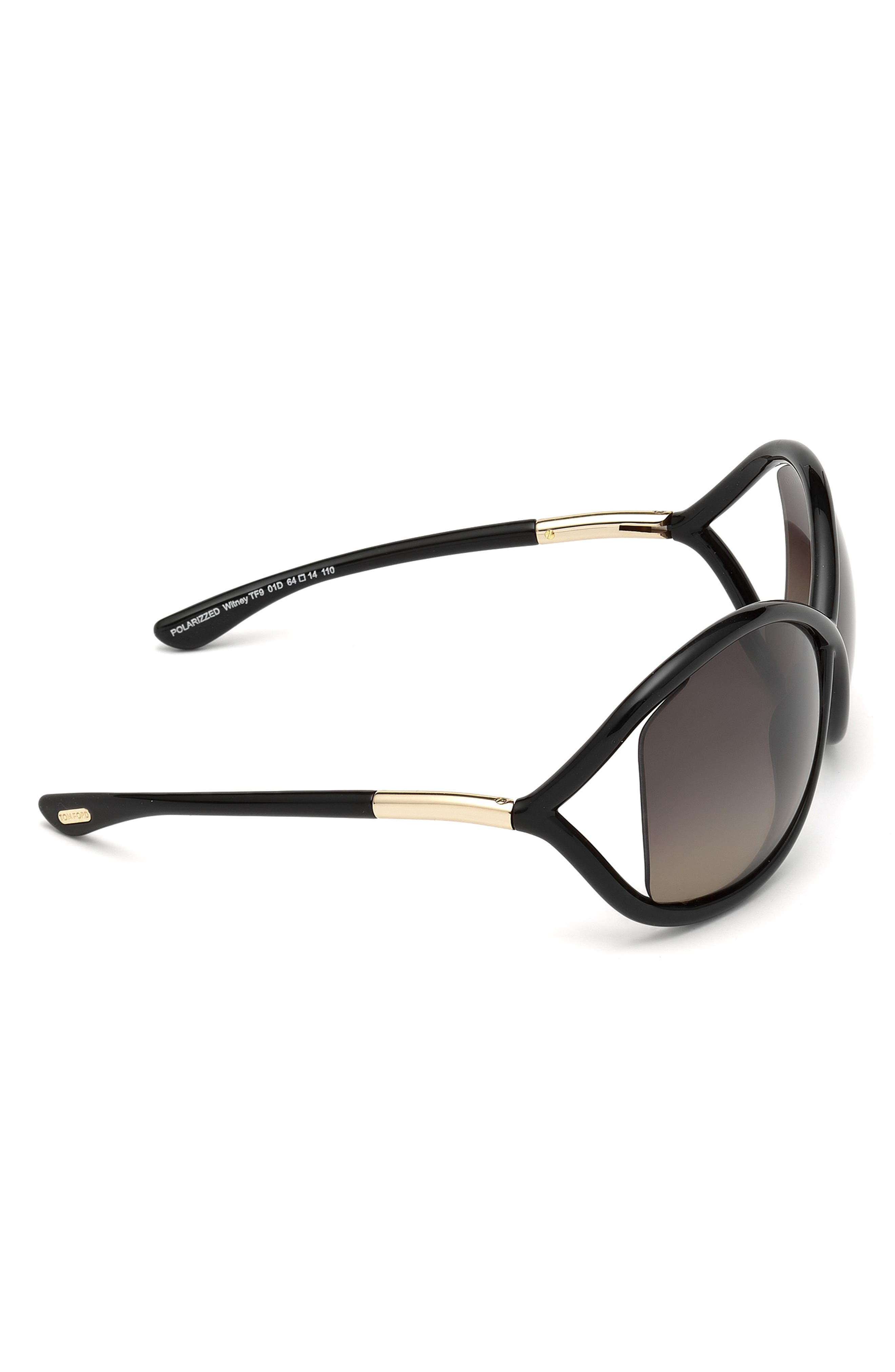 TOM FORD Whitney 64mm Oversize Polarized Sunglasses (Women