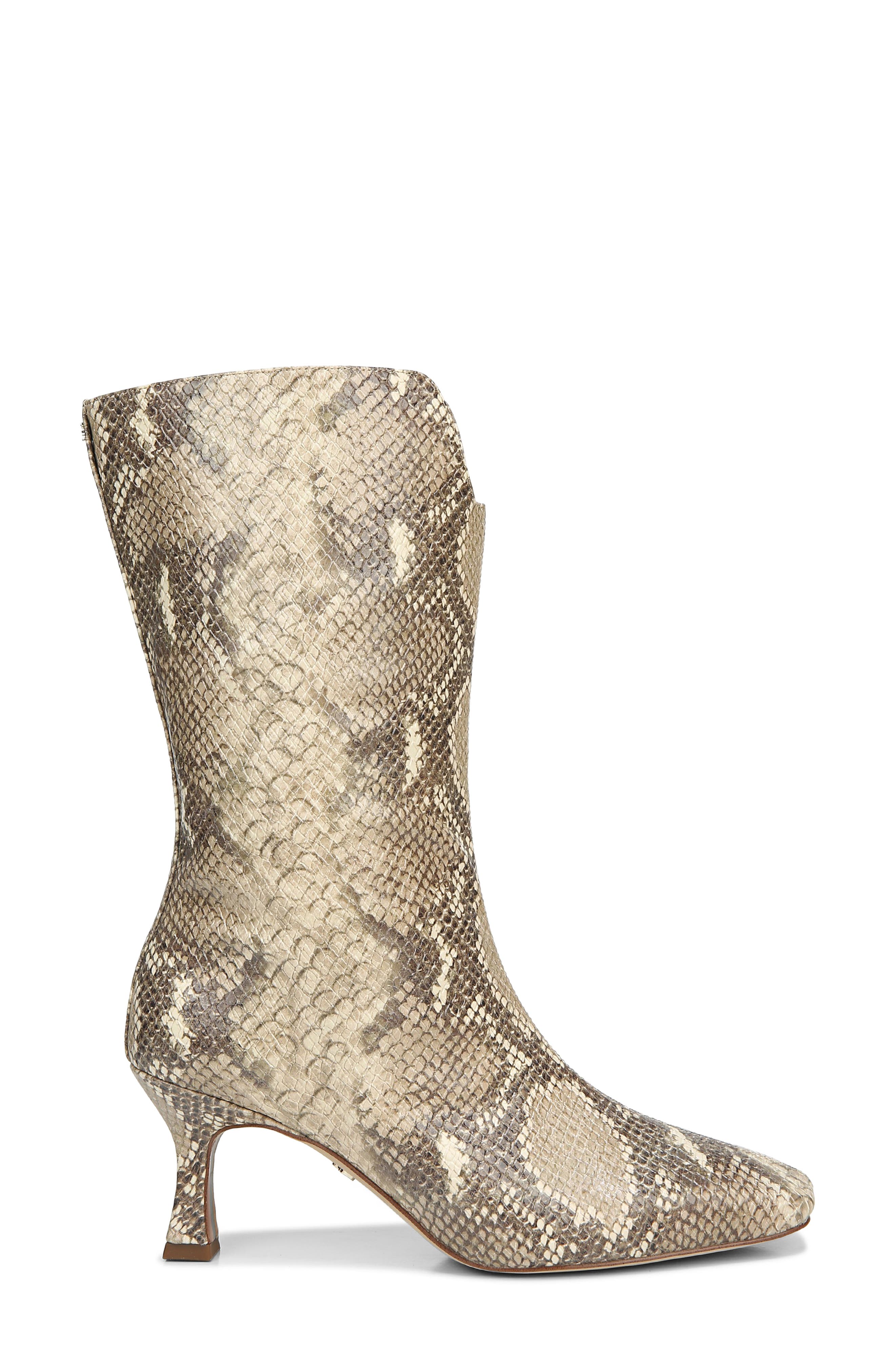 Lolita Square Toe Boot, Alternate, color, WHEAT MULTI