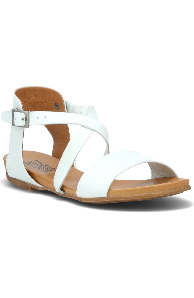 Miz Mooz Aster Sandal, Main, color, White
