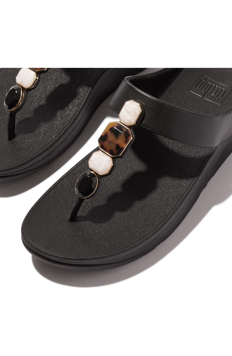 FitFlop Fino Multistone Flip Flop, Alternate, color,