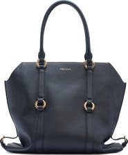 McQueen Farringdon Leather North/South Tote