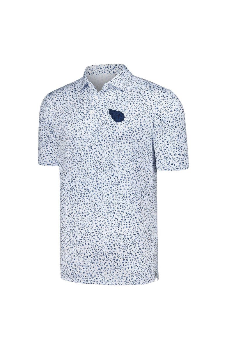 ANTIGUA Men's Antigua White Tennessee Titans Motion Polo, Alternate, color, White