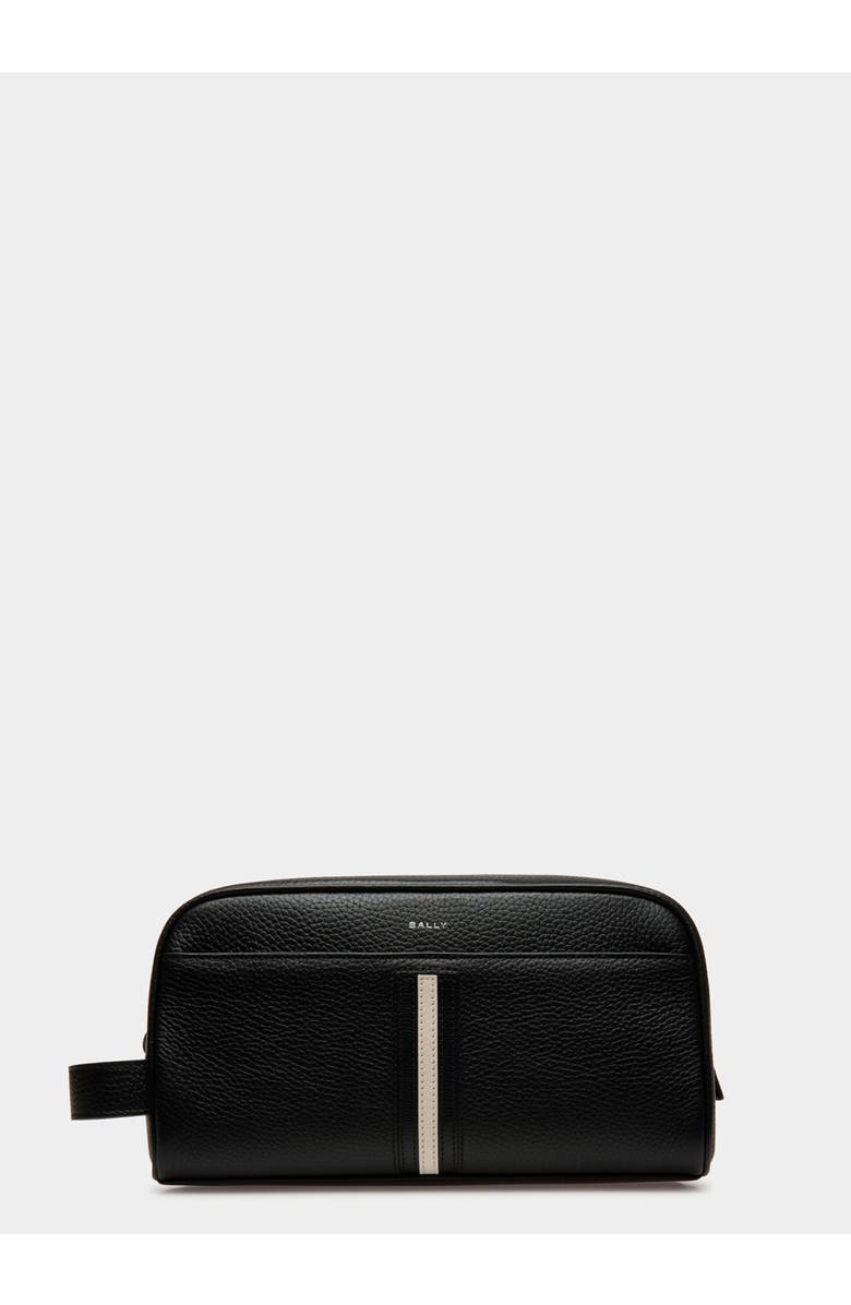 Bally Ribbon Necessaire, Main, color, Black