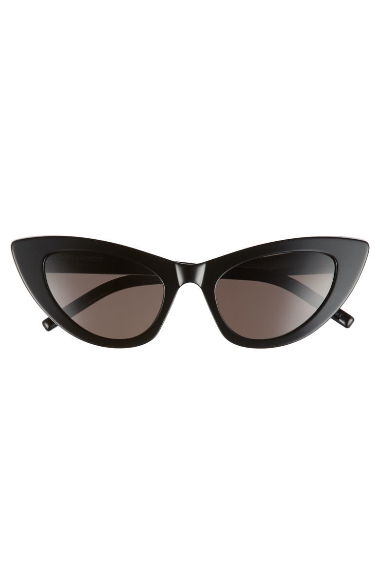Saint Laurent Lily 52mm Cat Eye Sunglasses, Main, color, 