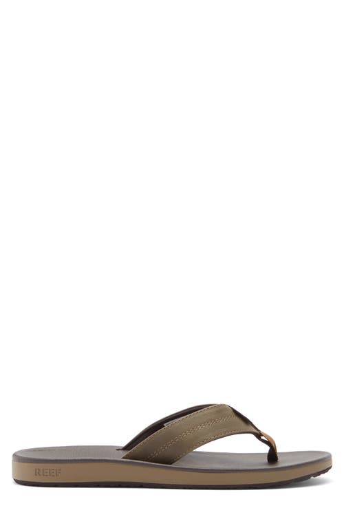 Reef Journeyer Flip Flop Sandal In Gray